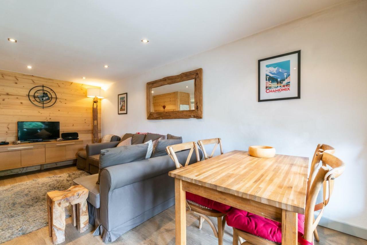 Charmant Apartment Chamonix Center With Mont Blanc View Luaran gambar